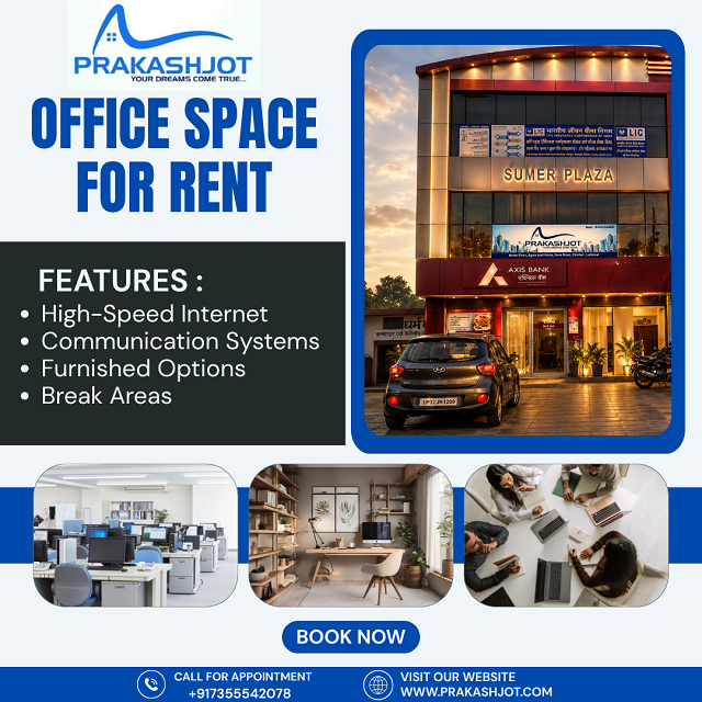 Office Space for Rent in Lucknow