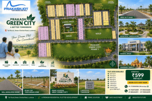 Residential plots for sale in Lucknow - Prakash Green City